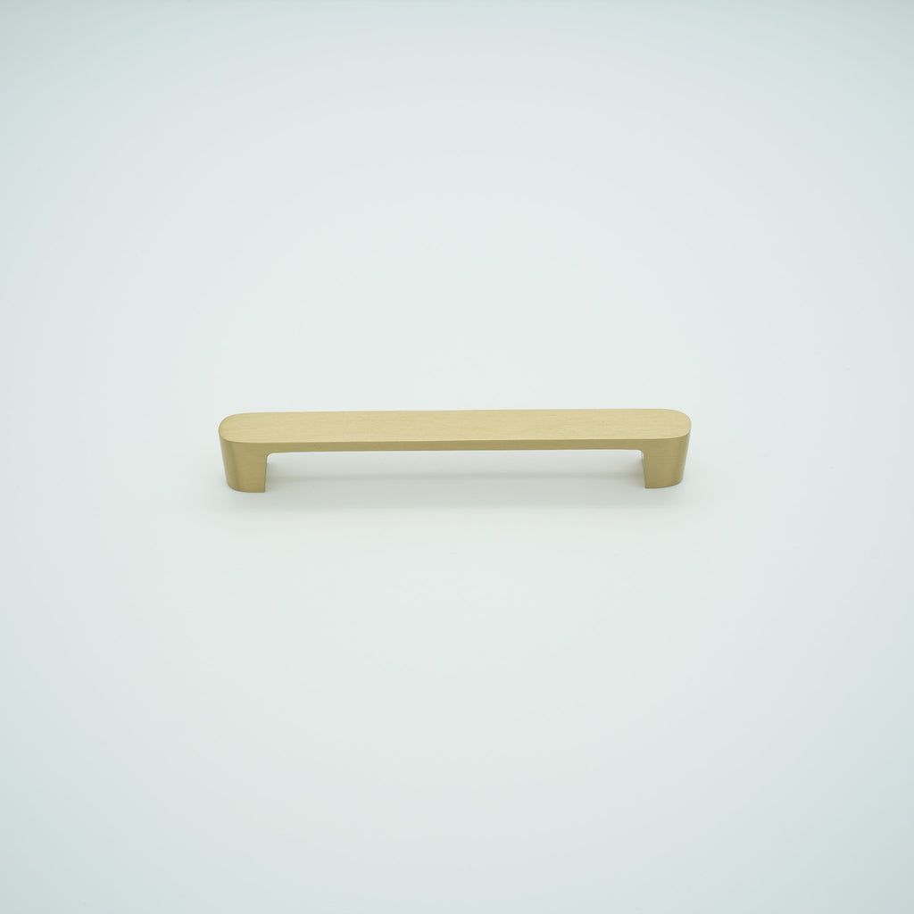 Contour Solid Brass Cabinet Handle