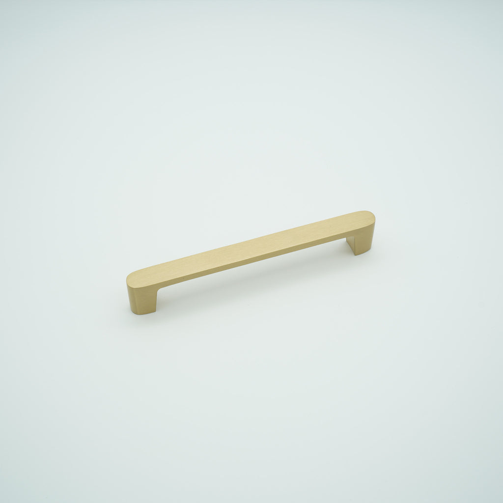 Contour Solid Brass Cabinet Handle