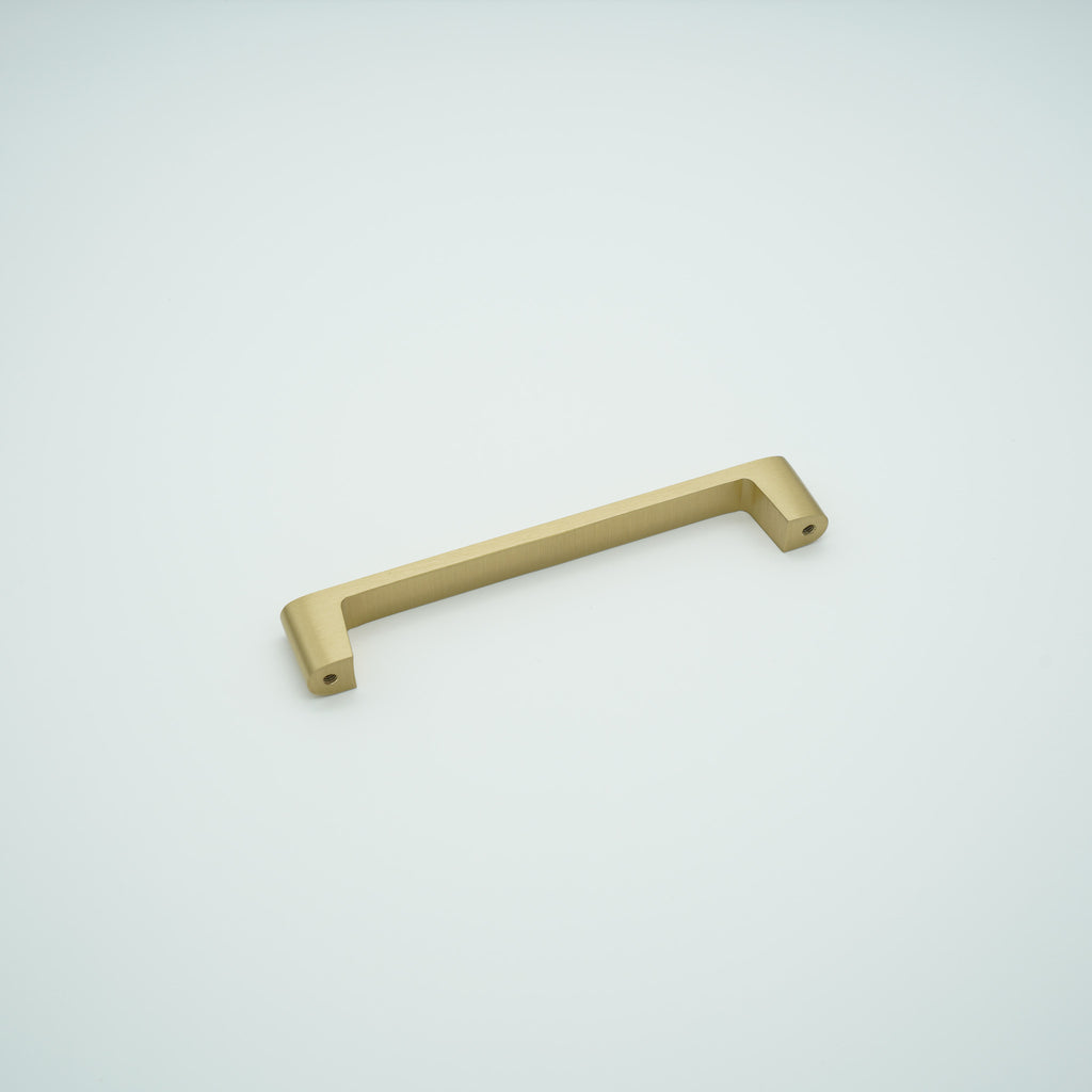 Contour Solid Brass Cabinet Handle