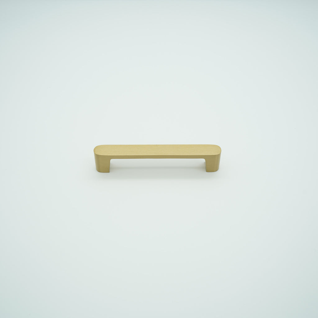 Contour Solid Brass Cabinet Handle