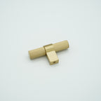 Vento T-Bar Knob Solid Brass Cabinet Knob