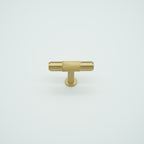 Linea T-Bar Knob Solid Brass Cabinet Knob