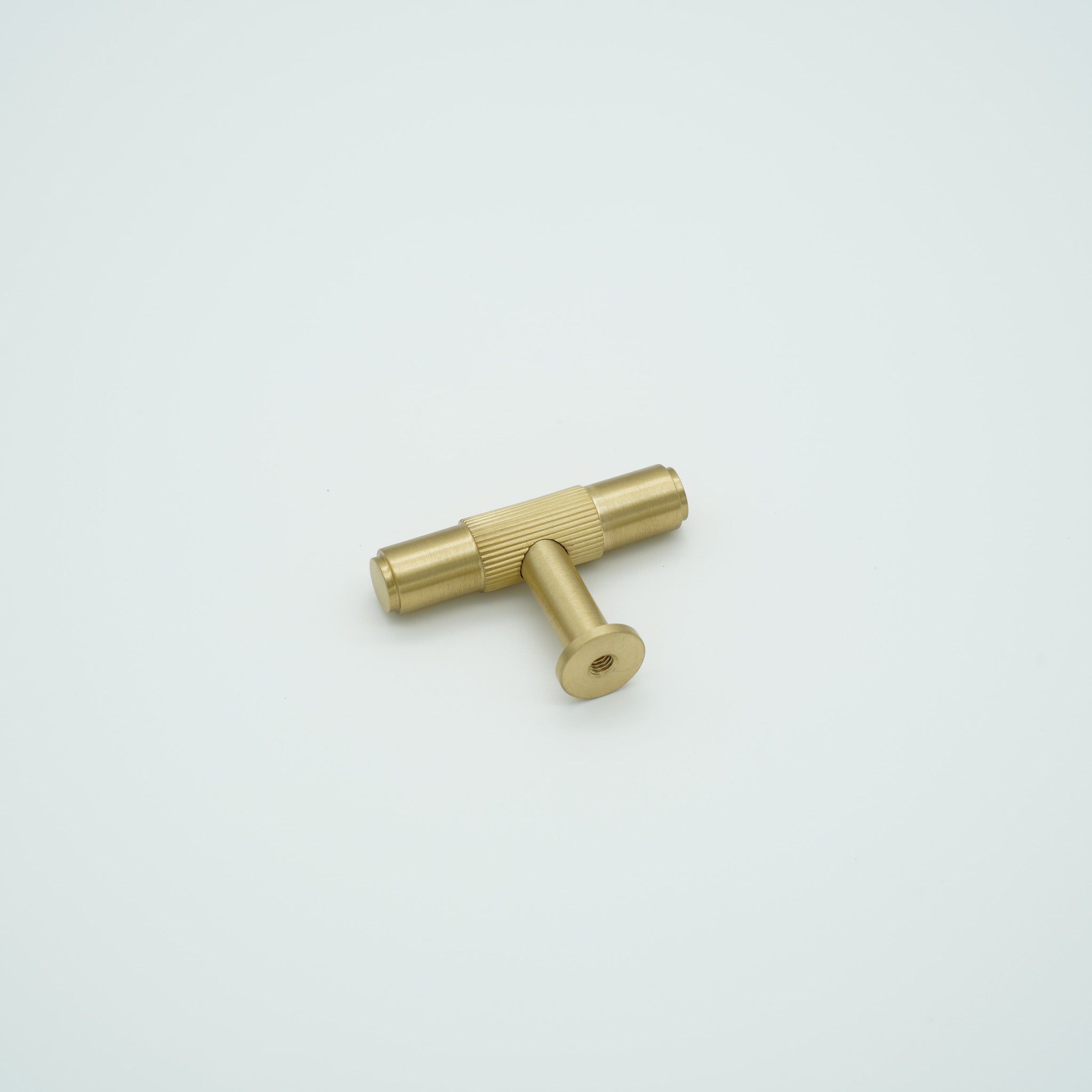 Linea T-Bar Knob Solid Brass Cabinet Knob