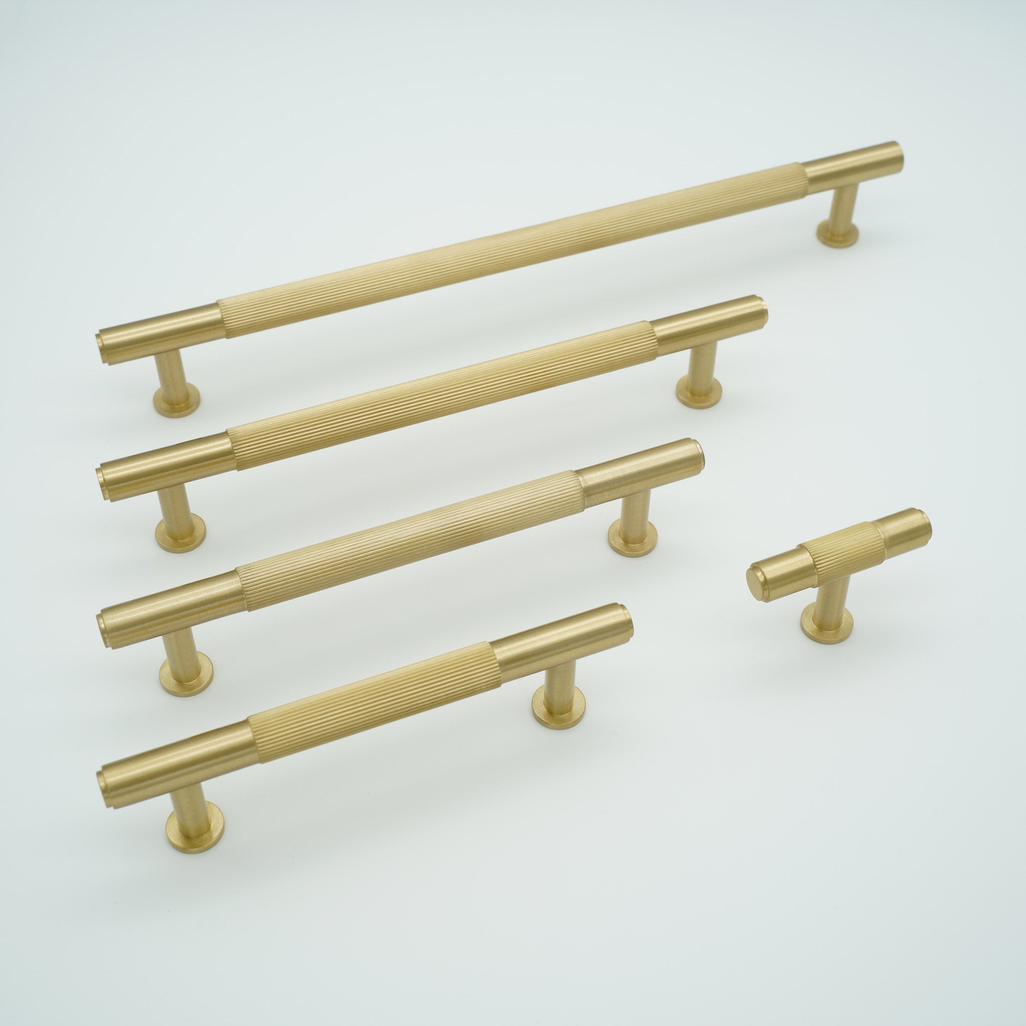 Linea Solid Brass Cabinet Handle