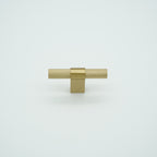 Forge T-Bar Knob Solid Brass Cabinet Knob