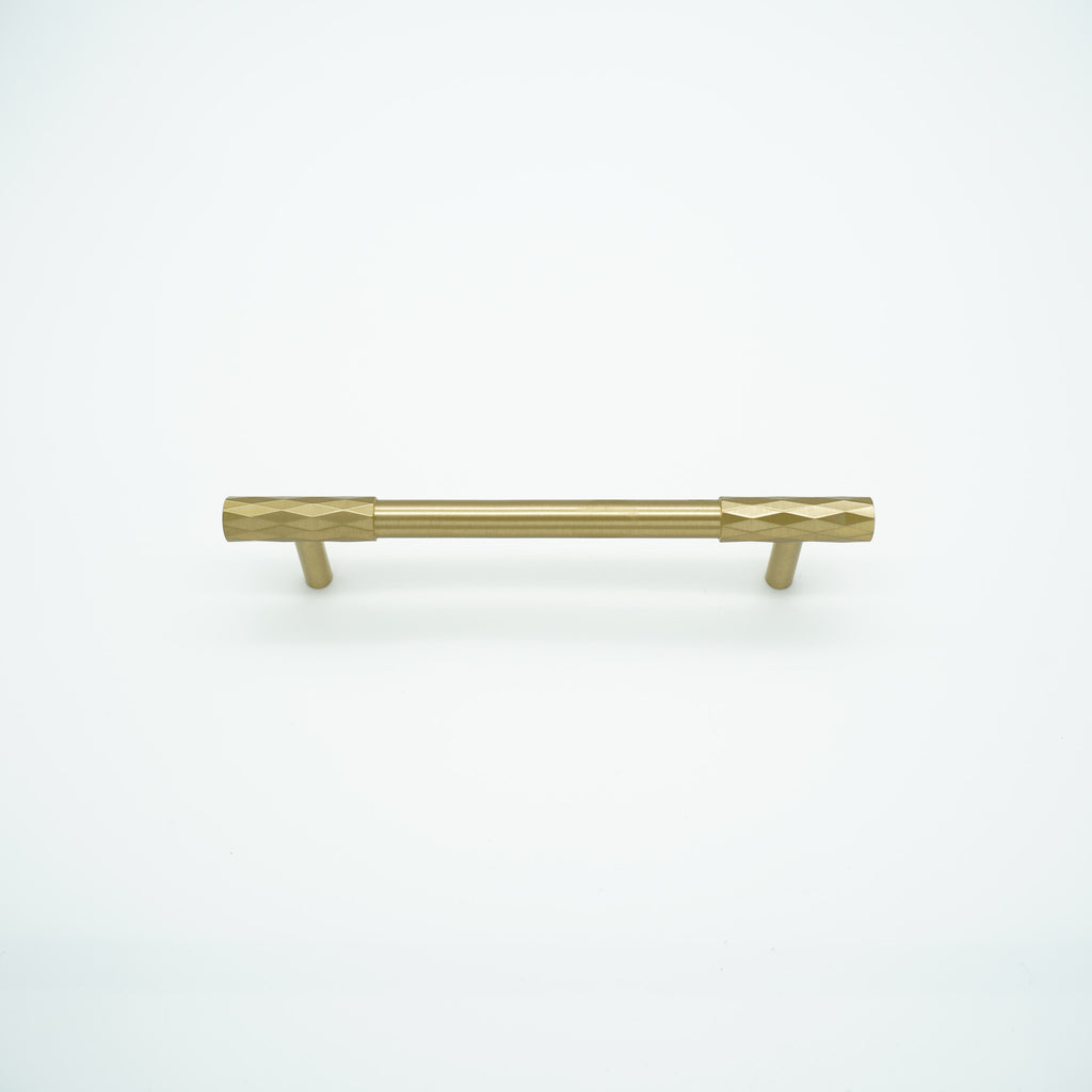 Facet Solid Brass Cabinet Handle