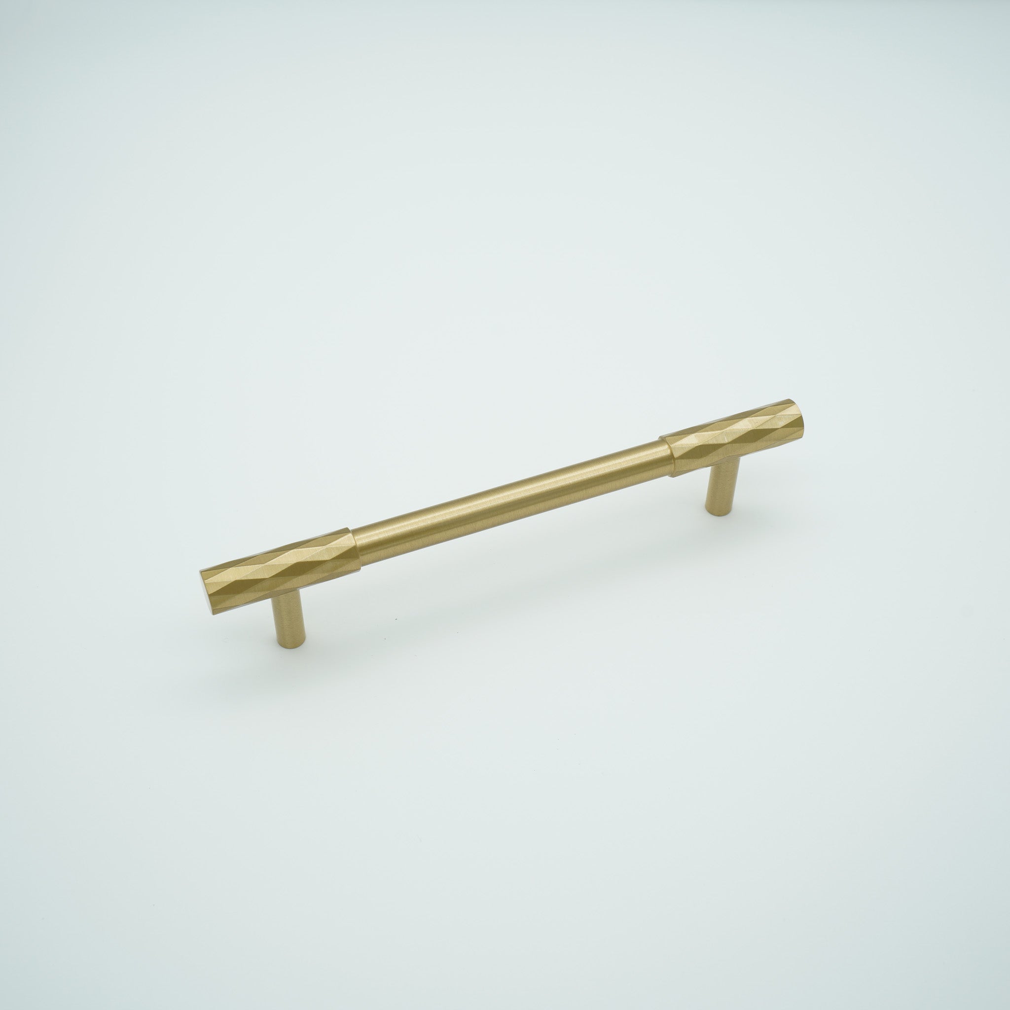 Facet Solid Brass Cabinet Handle