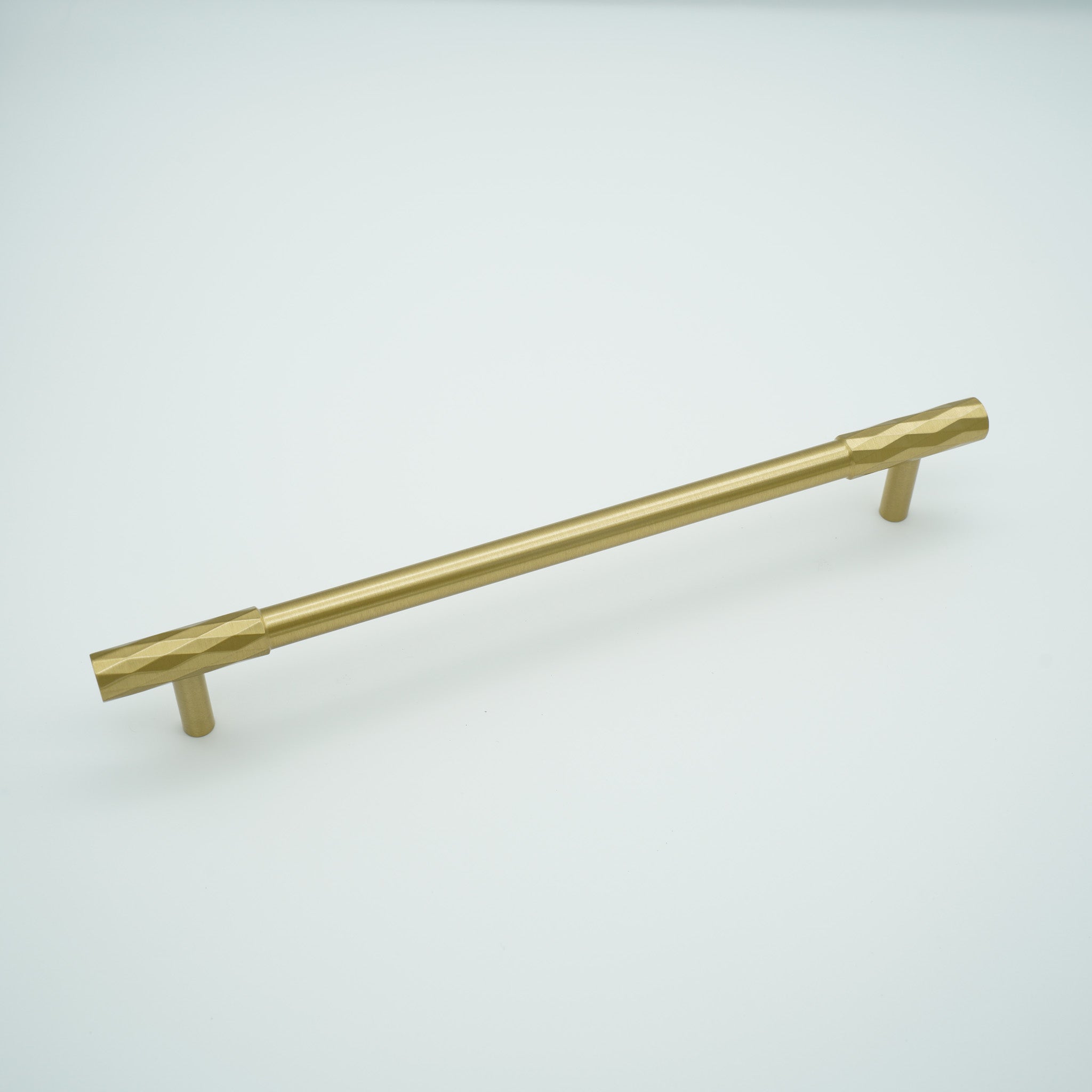Facet Solid Brass Cabinet Handle