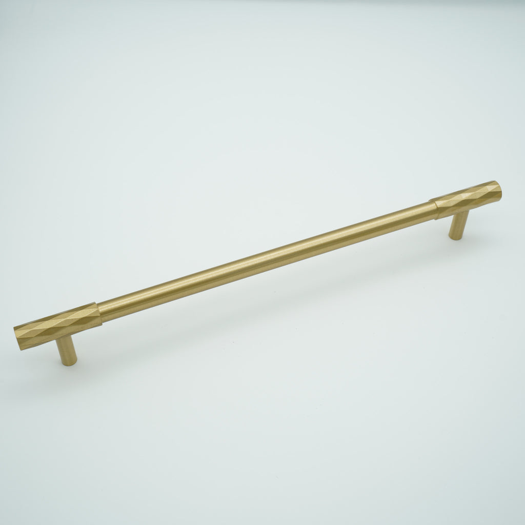 Facet Solid Brass Cabinet Handle
