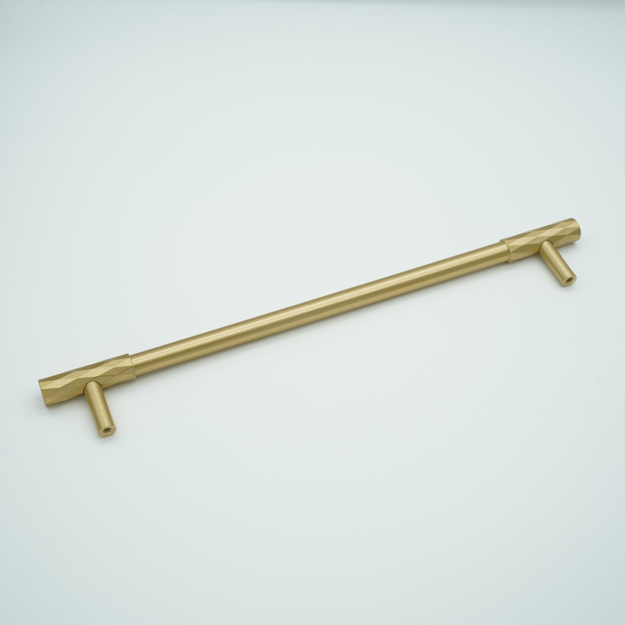 Facet Solid Brass Cabinet Handle