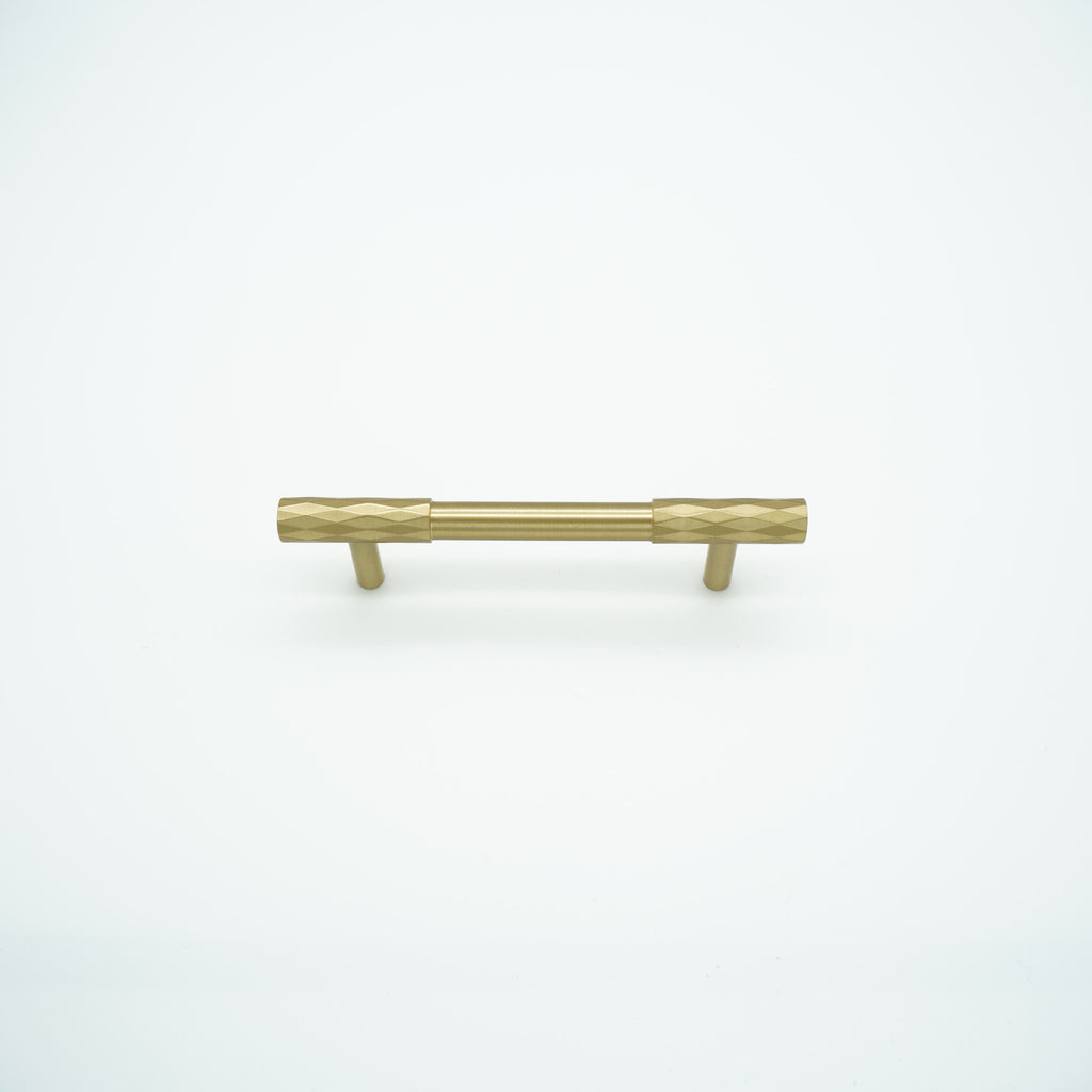 Facet Solid Brass Cabinet Handle
