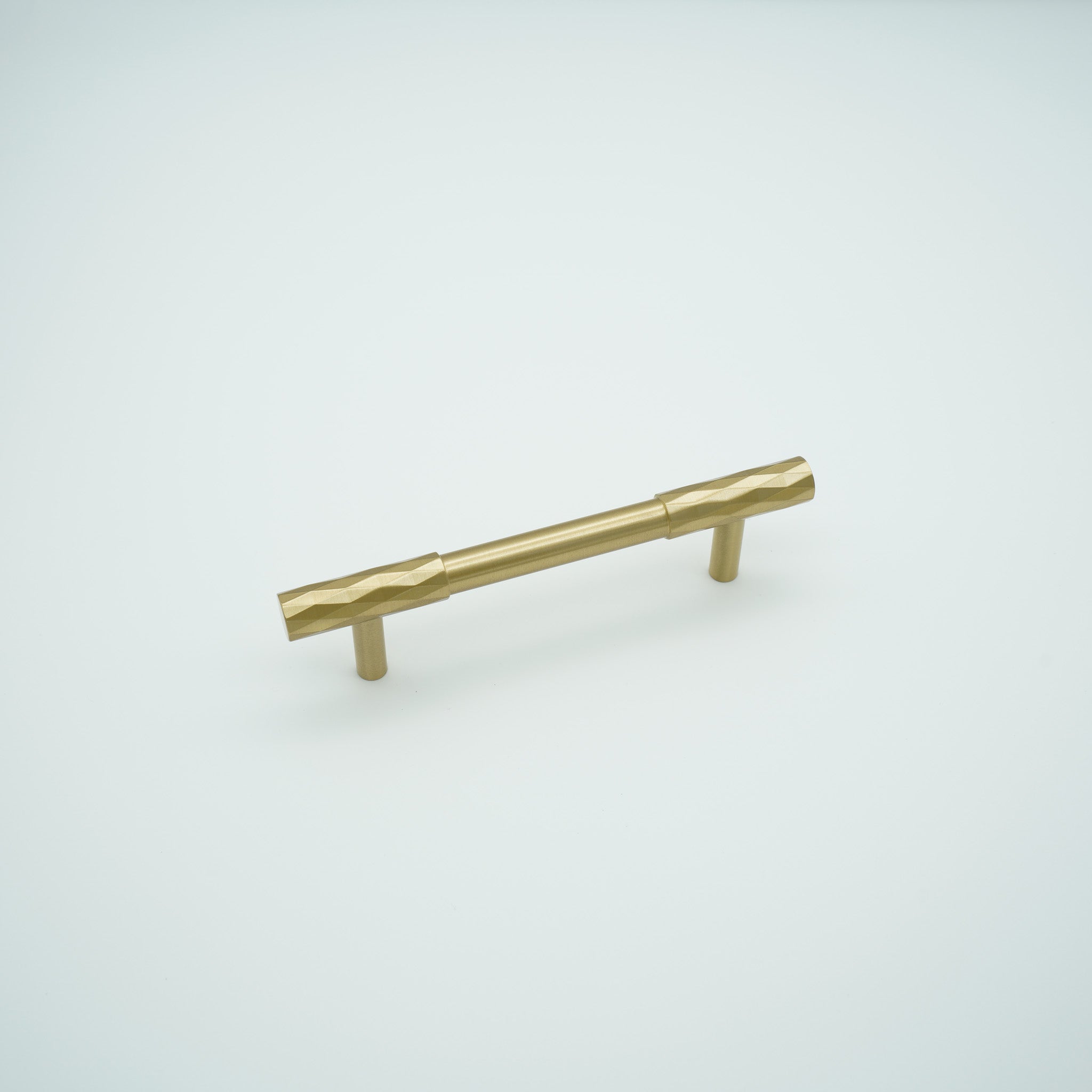 Facet Solid Brass Cabinet Handle