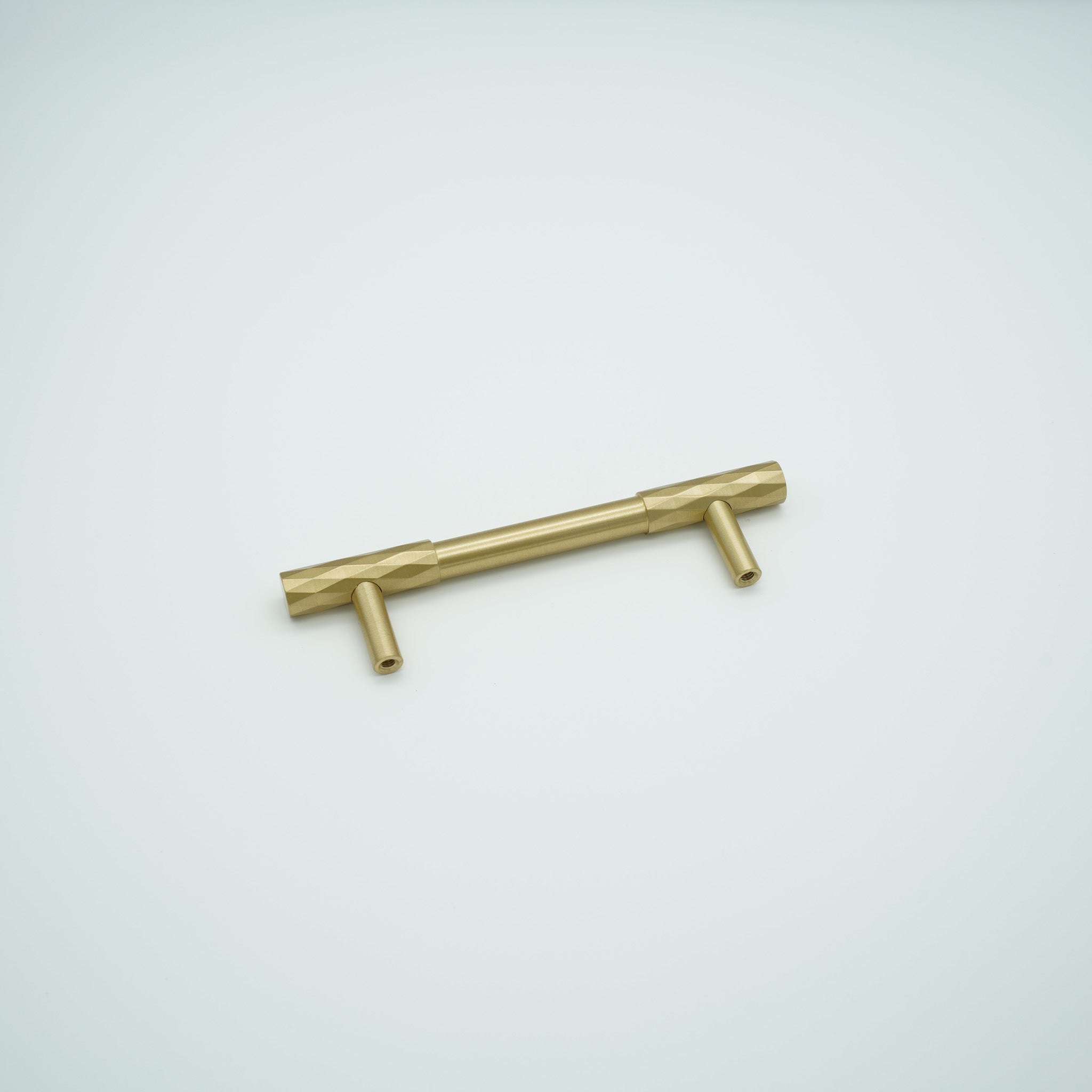 Facet Solid Brass Cabinet Handle