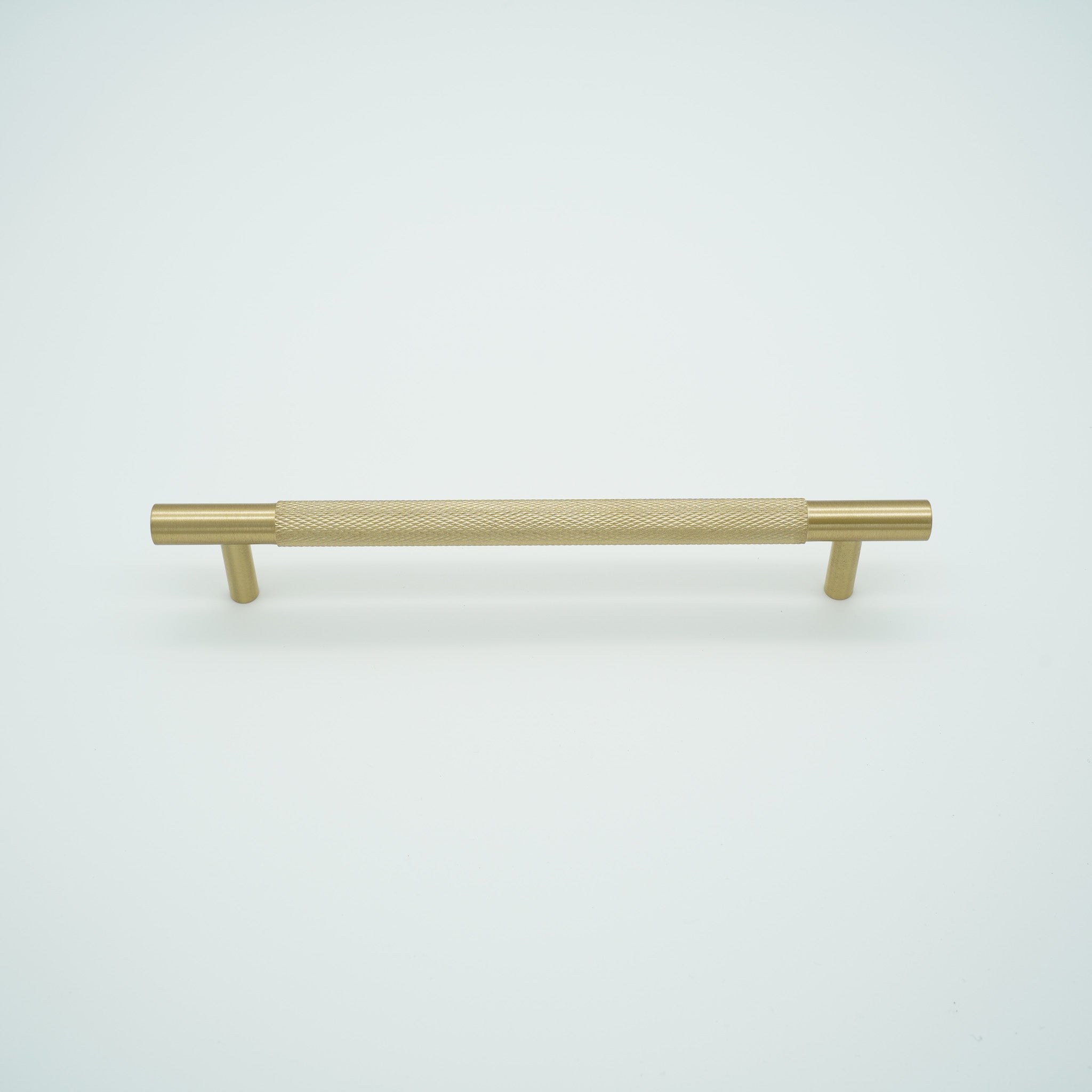 Knox Knurled Solid Brass Cabinet Handle