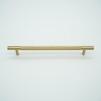 Knox Knurled Solid Brass Cabinet Handle