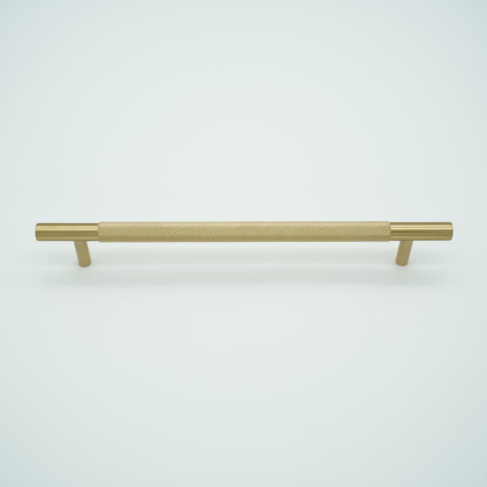 Knox Knurled Solid Brass Cabinet Handle