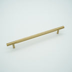 Knox Knurled Solid Brass Cabinet Handle