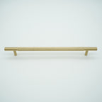 Knox Knurled Solid Brass Cabinet Handle