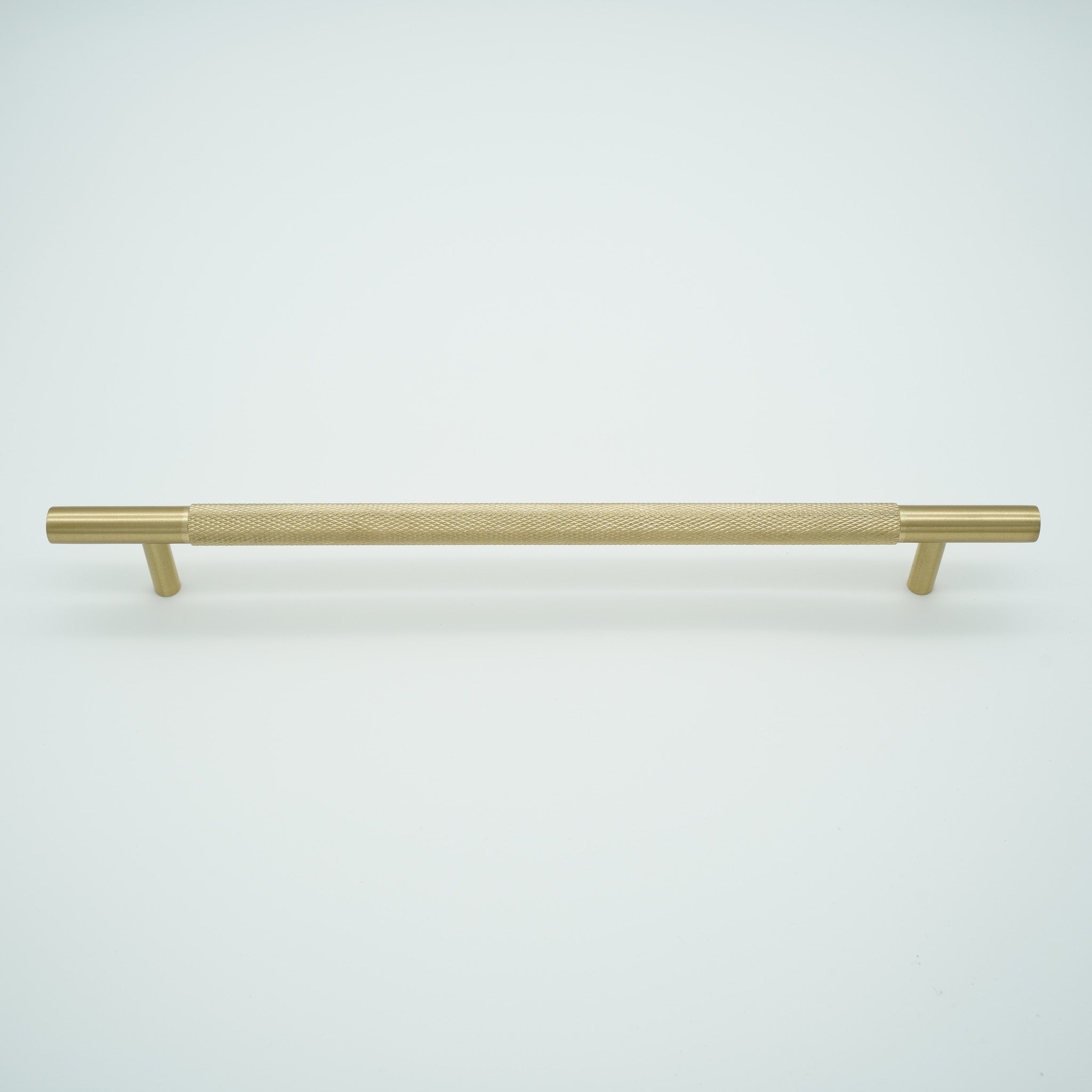 Knox Knurled Solid Brass Cabinet Handle