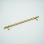 Knox Knurled Solid Brass Cabinet Handle