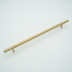 Knox Knurled Solid Brass Cabinet Handle