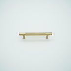 Knox Knurled Solid Brass Cabinet Handle