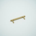 Knox Knurled Solid Brass Cabinet Handle