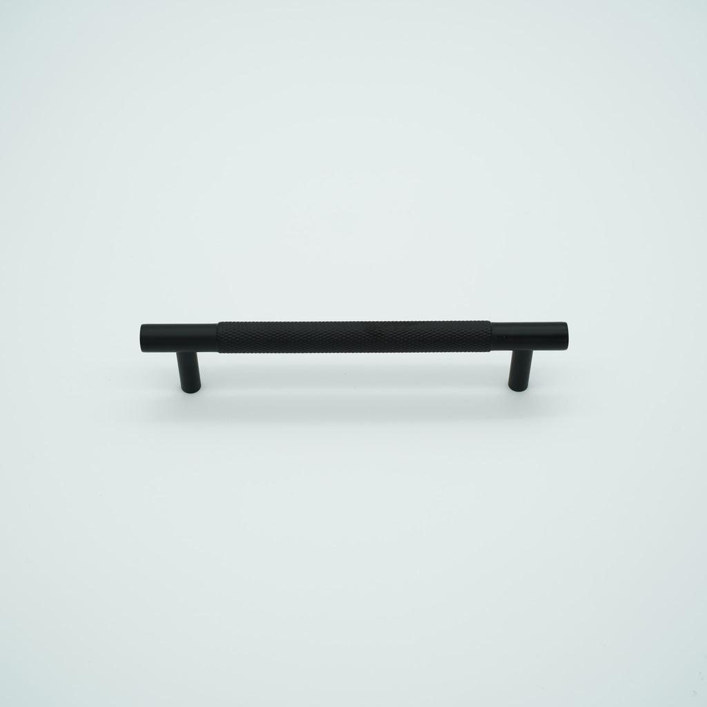 Knox Knurled Solid Brass Cabinet Handle