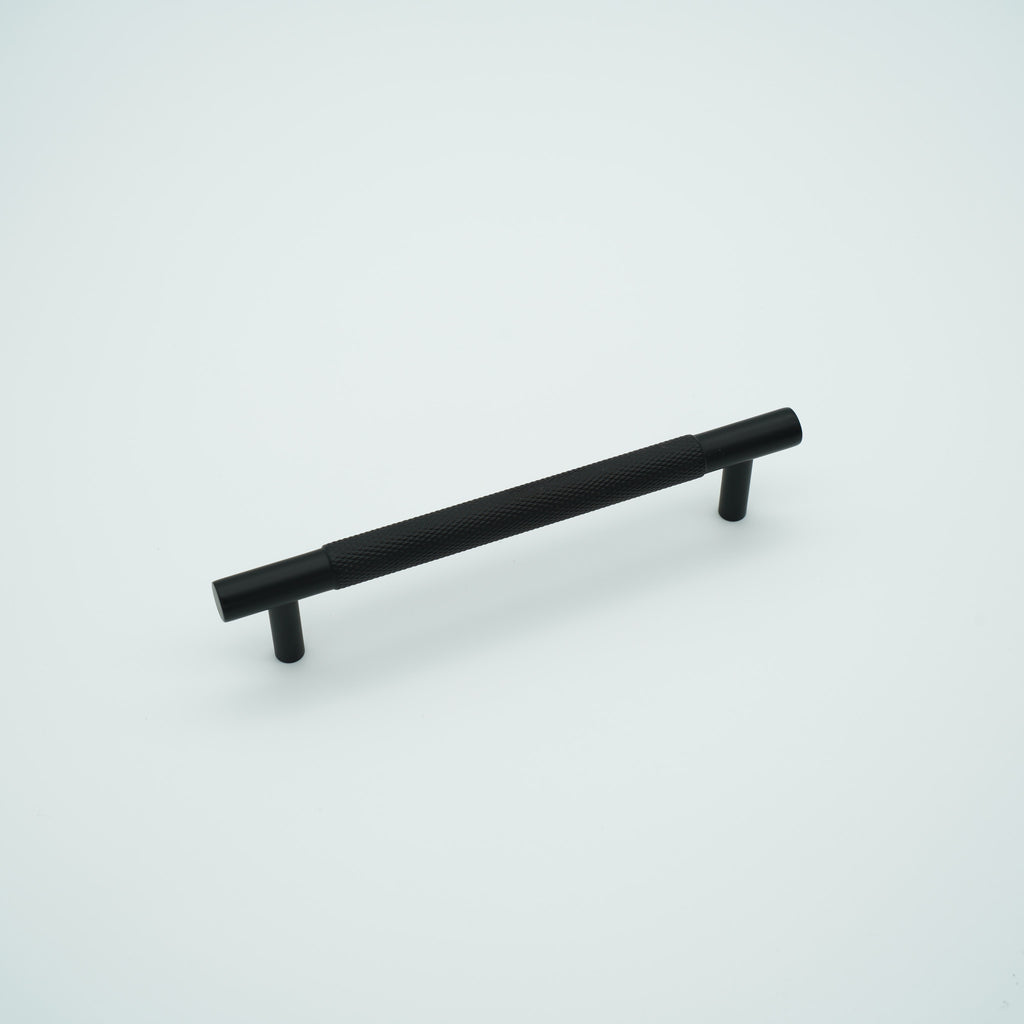 Knox Knurled Solid Brass Cabinet Handle