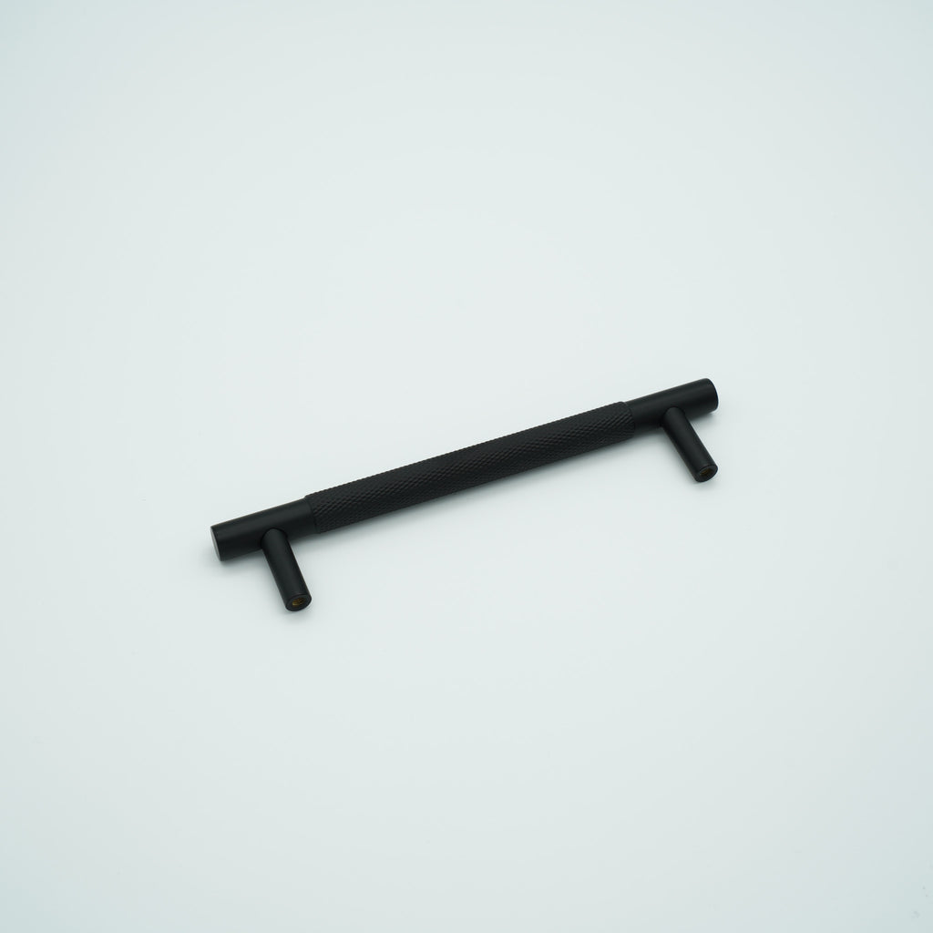 Knox Knurled Solid Brass Cabinet Handle