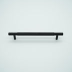 Knox Knurled Solid Brass Cabinet Handle