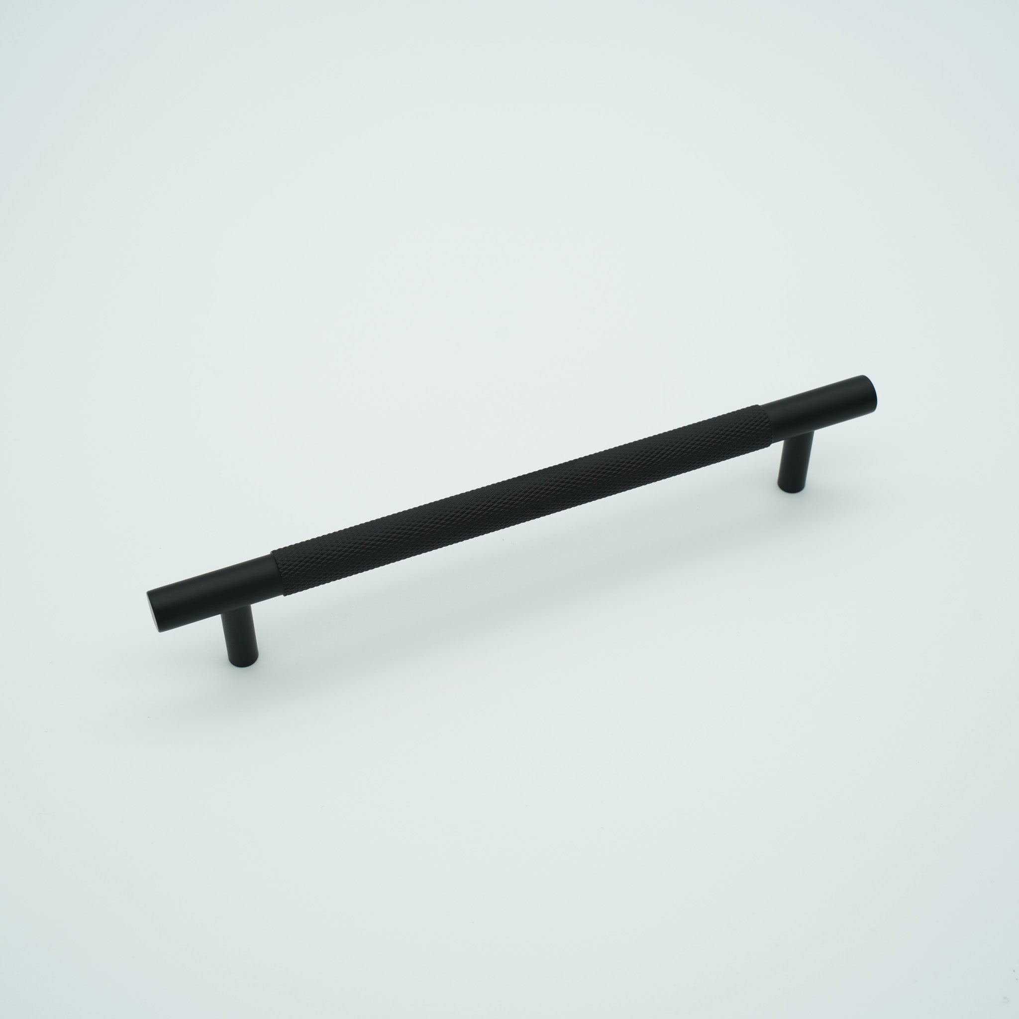 Knox Knurled Solid Brass Cabinet Handle