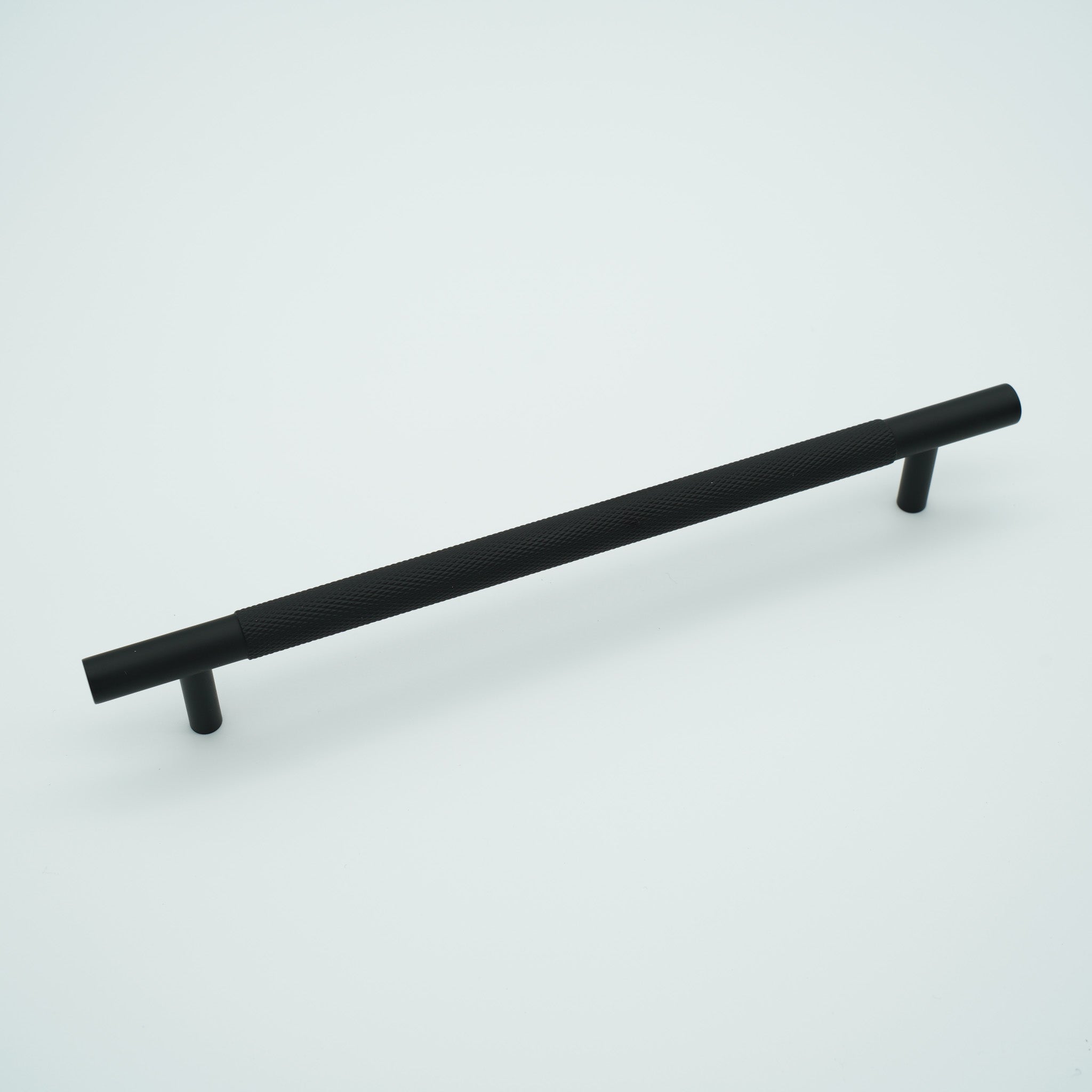 Knox Knurled Solid Brass Cabinet Handle