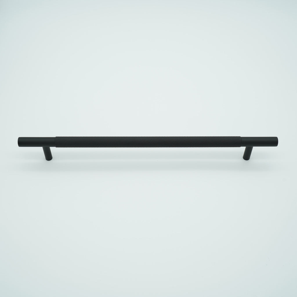 Knox Knurled Solid Brass Cabinet Handle