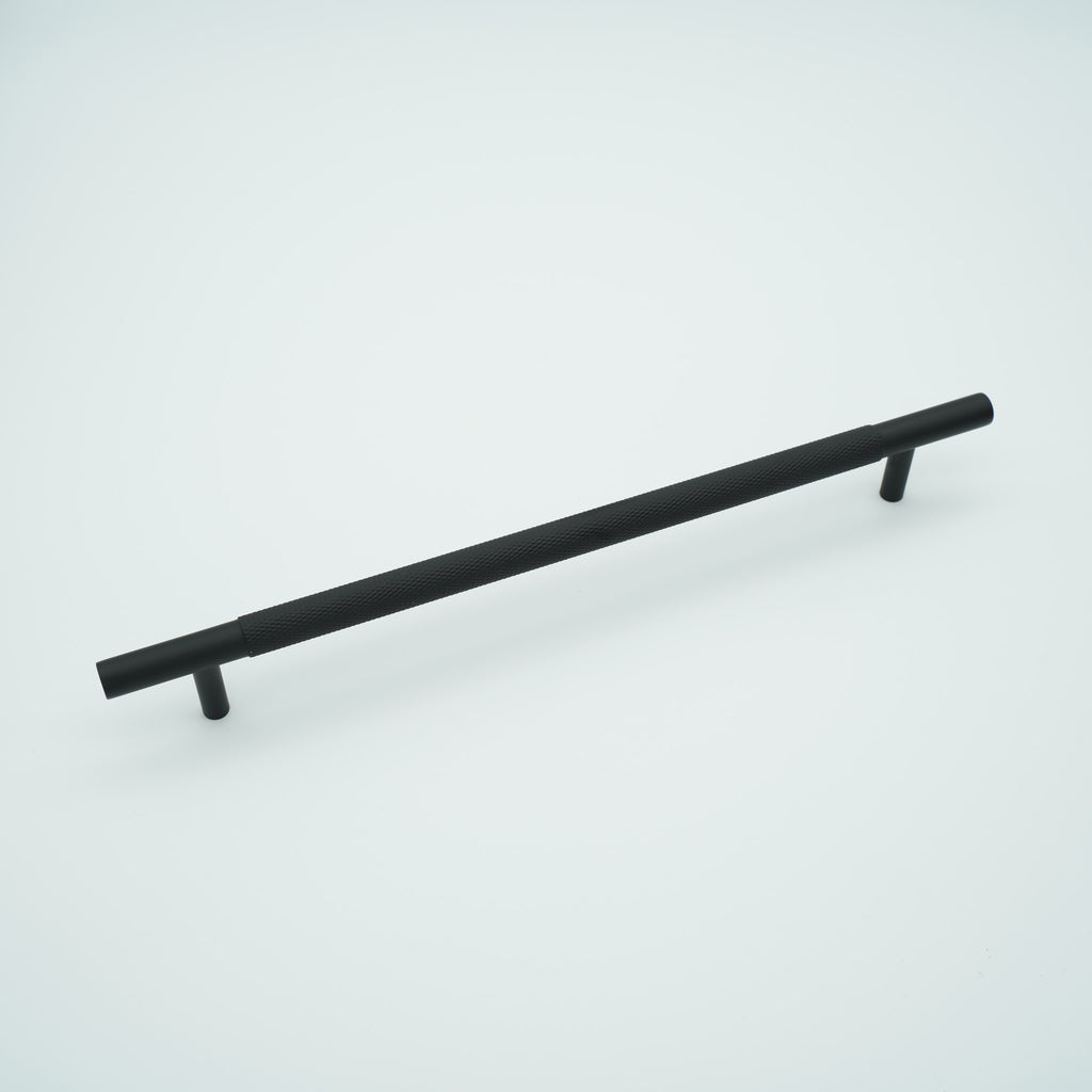 Knox Knurled Solid Brass Cabinet Handle