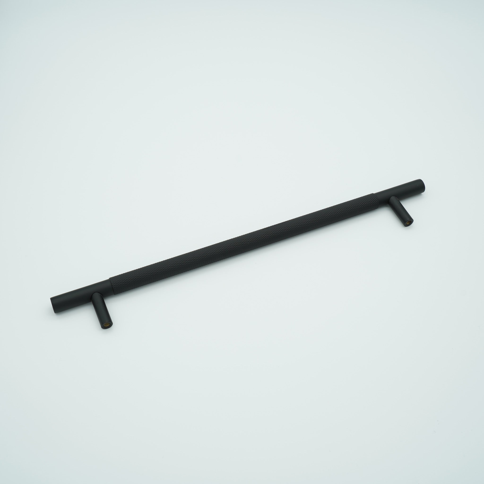 Knox Knurled Solid Brass Cabinet Handle