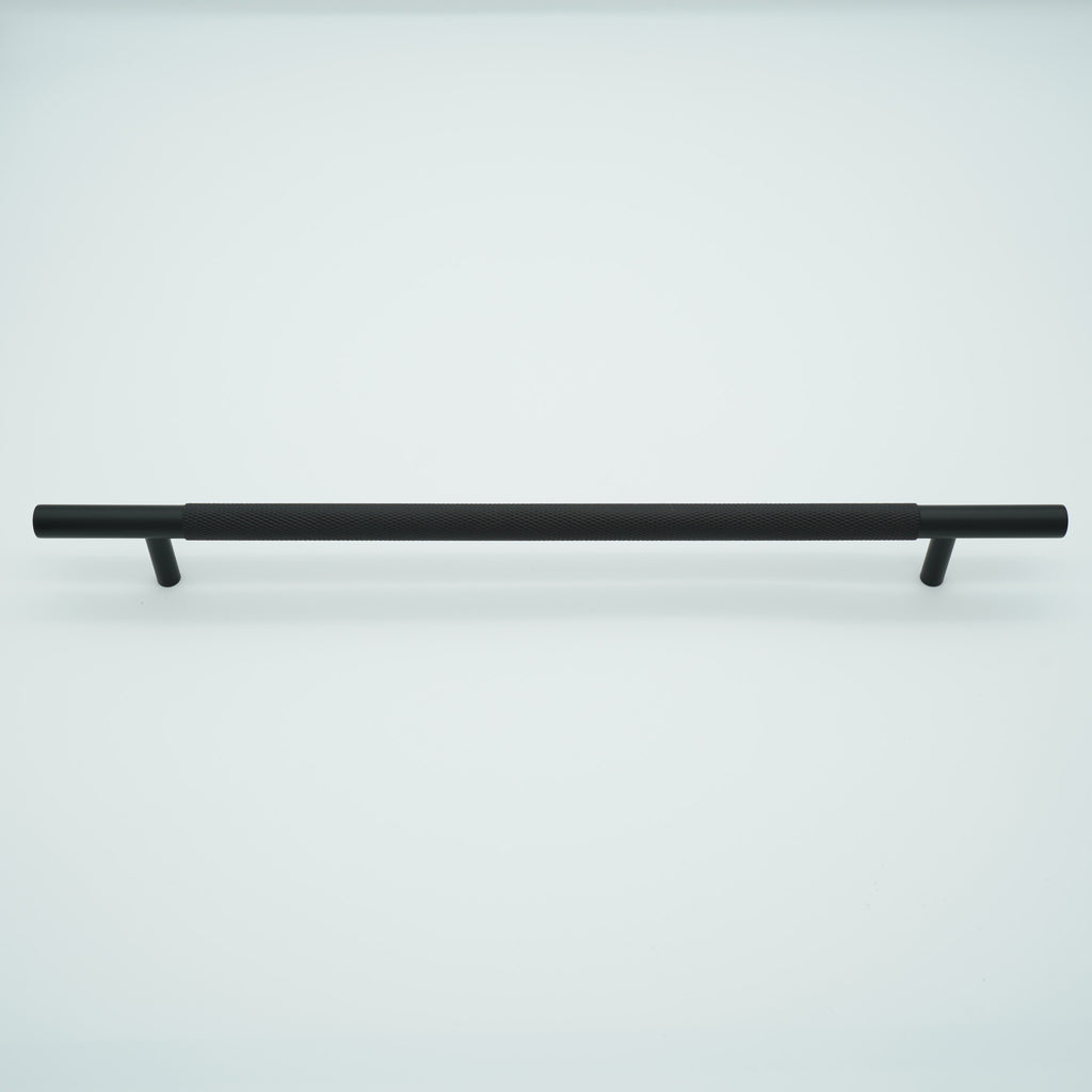 Knox Knurled Solid Brass Cabinet Handle