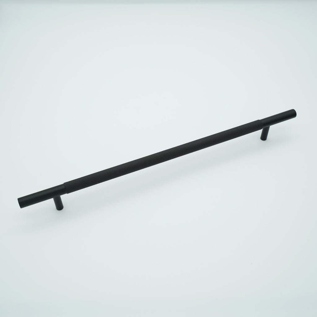 Knox Knurled Solid Brass Cabinet Handle