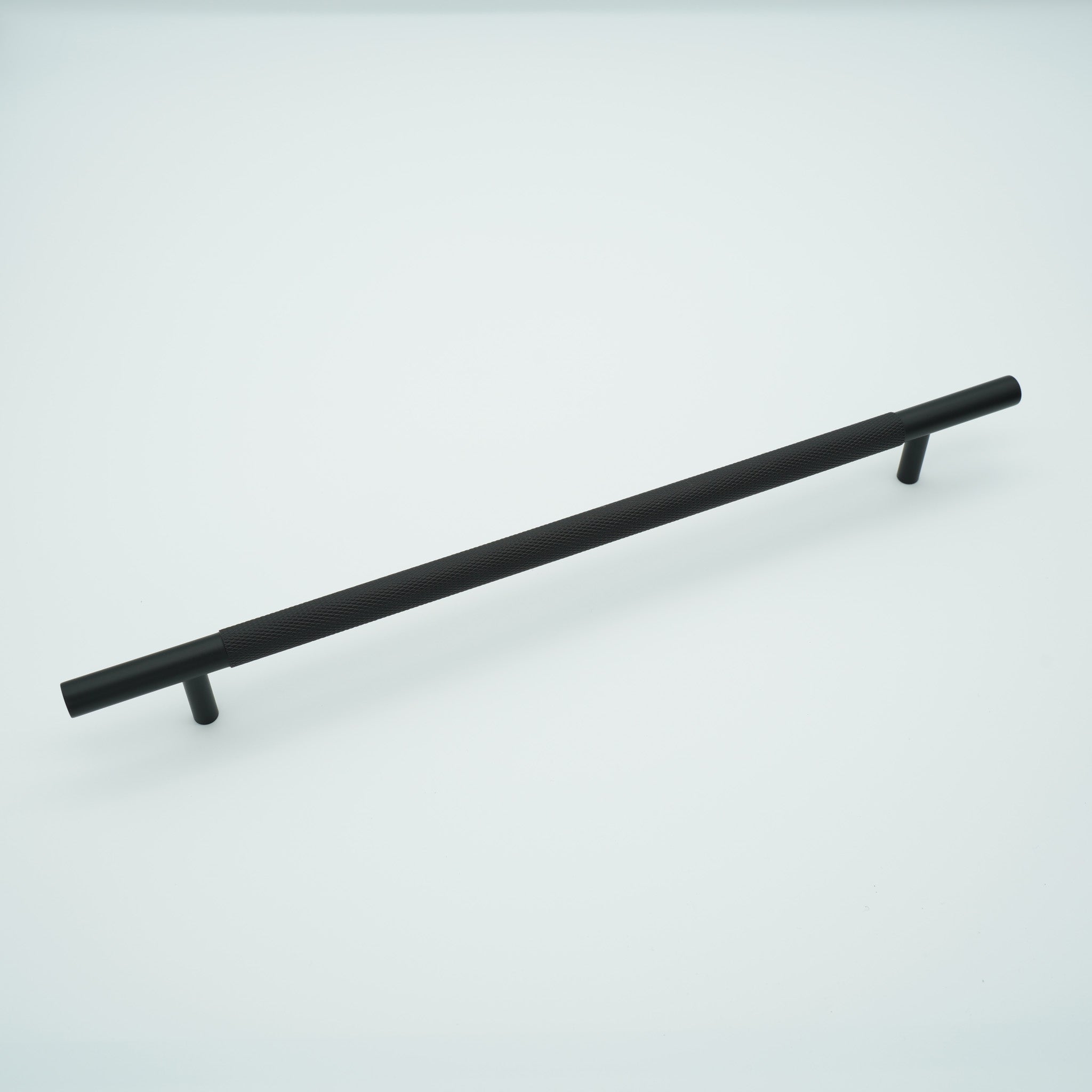 Knox Knurled Solid Brass Cabinet Handle