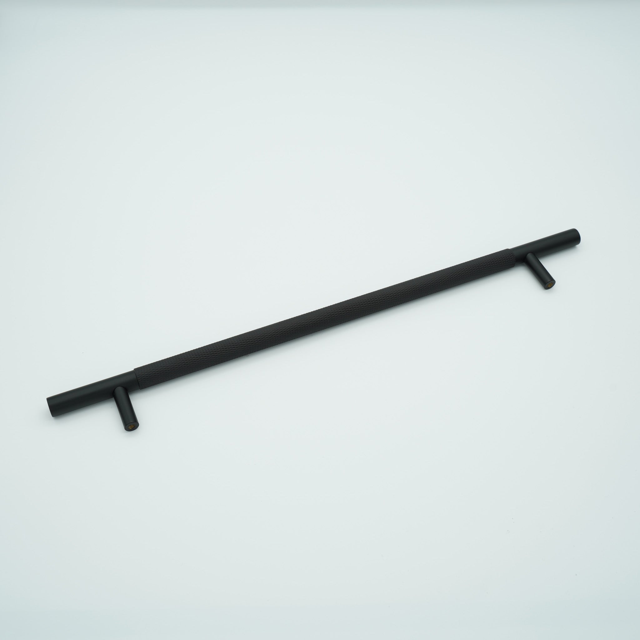 Knox Knurled Solid Brass Cabinet Handle