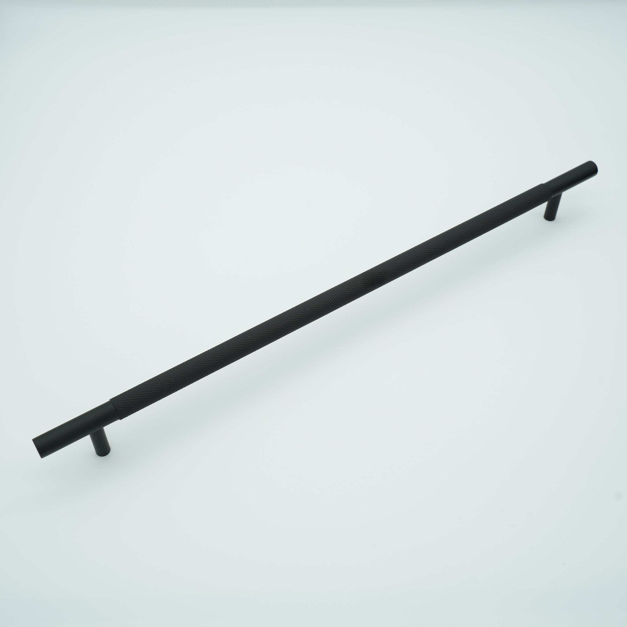 Knox Knurled Solid Brass Cabinet Handle