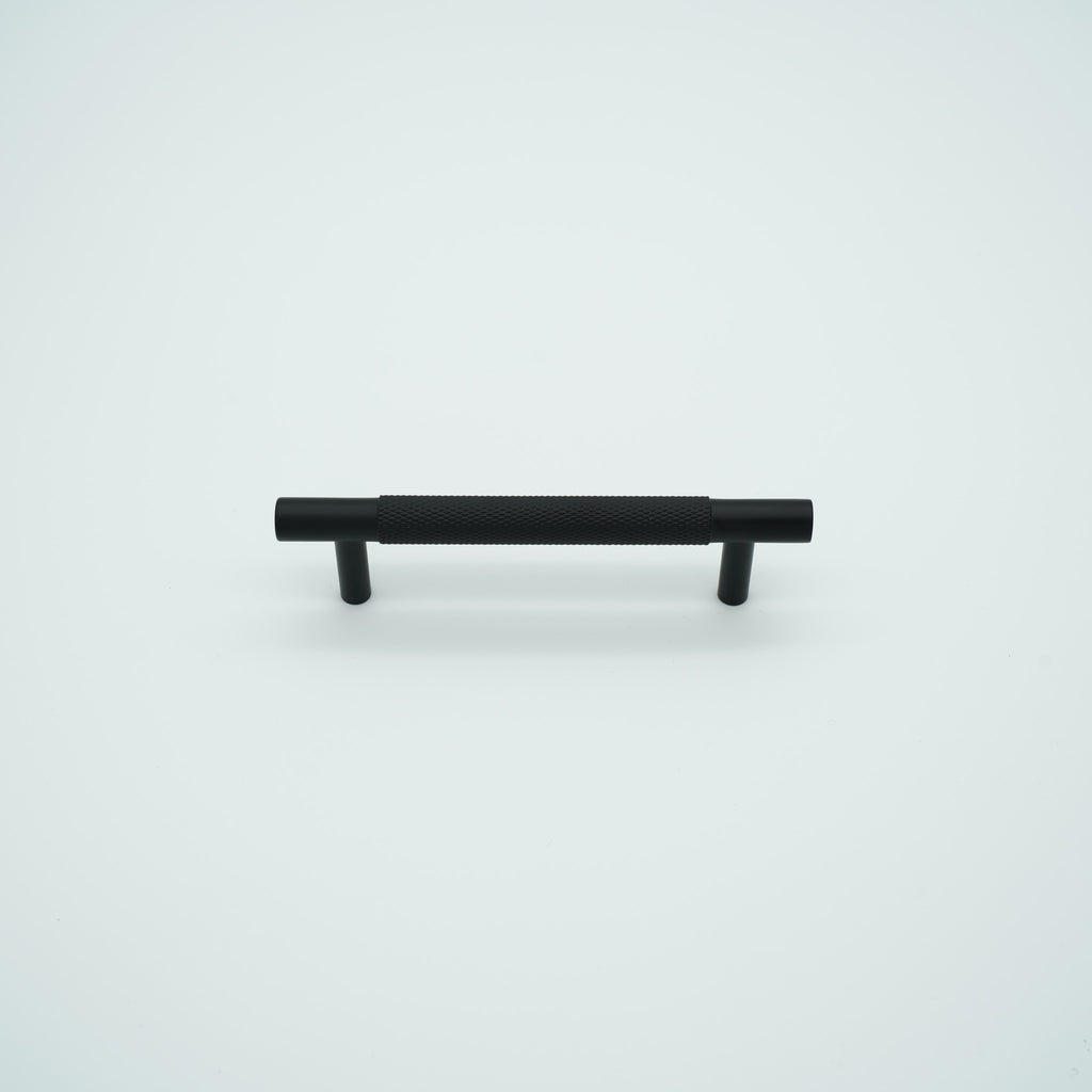 Knox Knurled Solid Brass Cabinet Handle