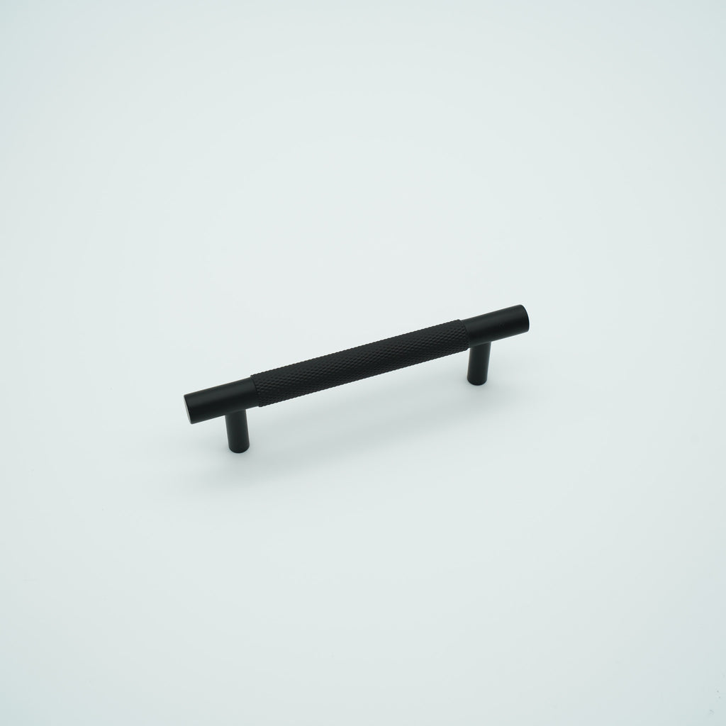 Knox Knurled Solid Brass Cabinet Handle