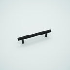 Knox Knurled Solid Brass Cabinet Handle