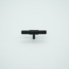 Knox Knurled Solid Brass Cabinet T-Bar Knob