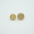 Knox Round Knob Solid Brass Cabinet Knob