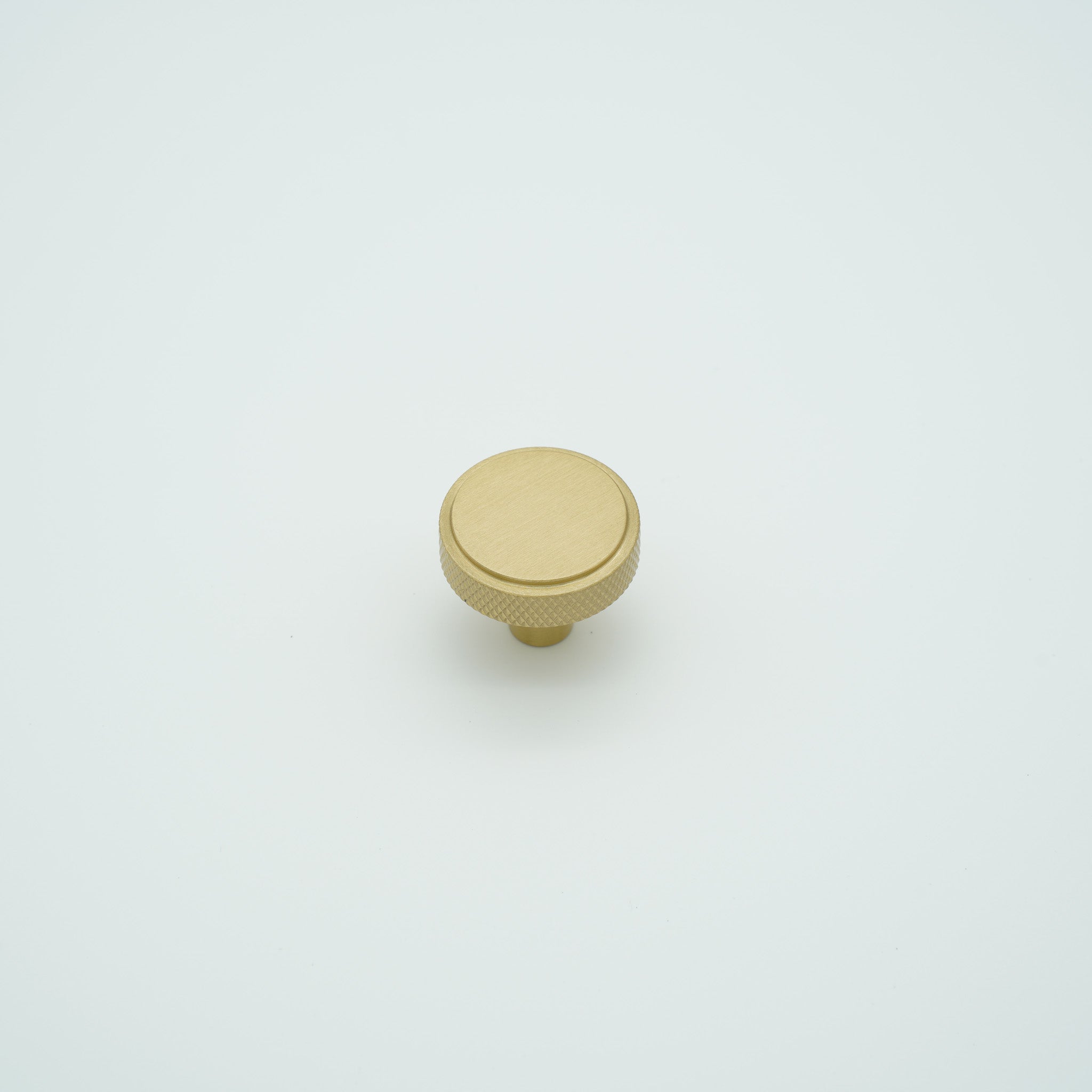 Knox Round Knob Solid Brass Cabinet Knob