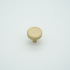 Knox Round Knob Solid Brass Cabinet Knob