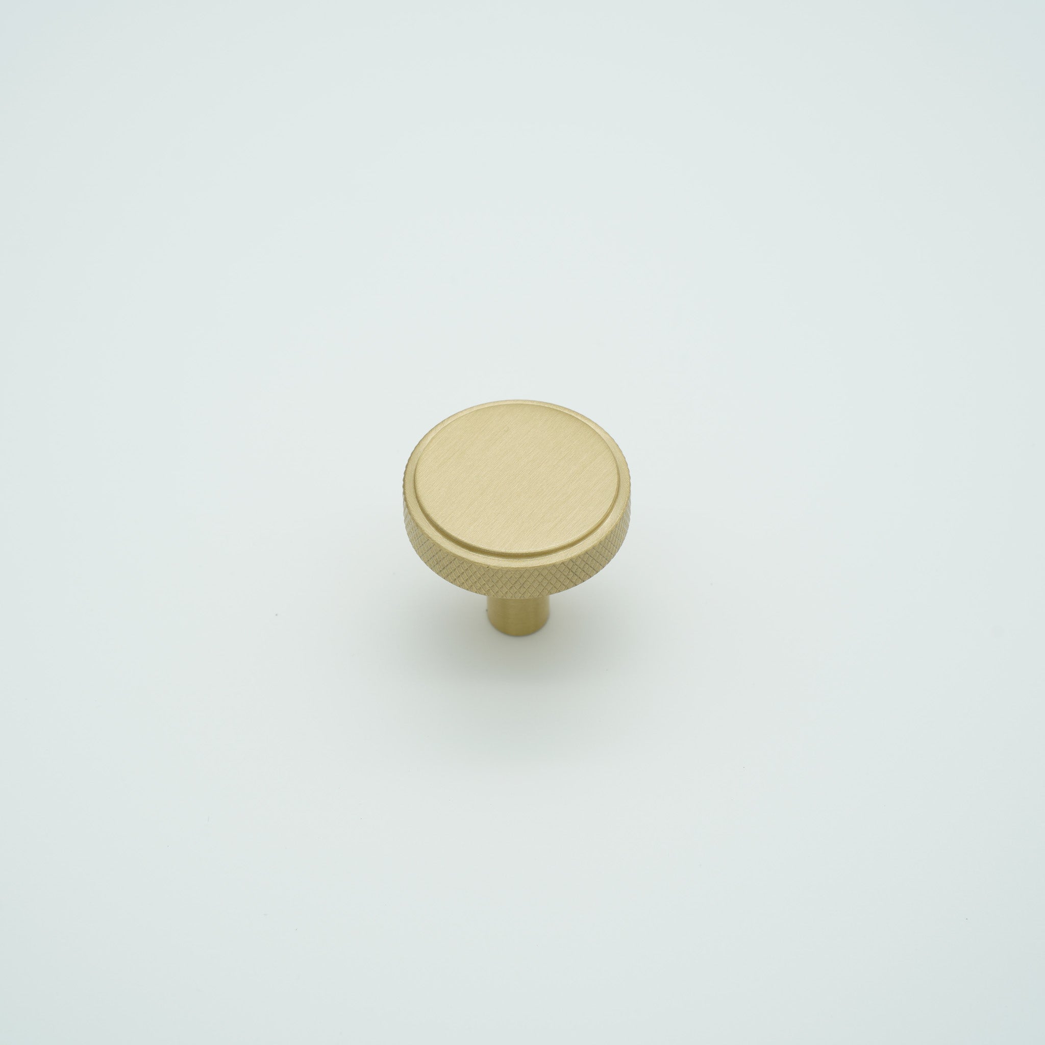 Knox Round Knob Solid Brass Cabinet Knob