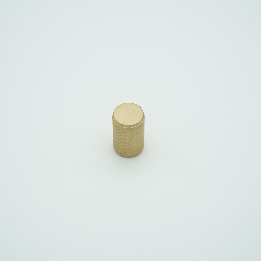 Apex Cylinder Knob Solid Brass Cabinet Knob